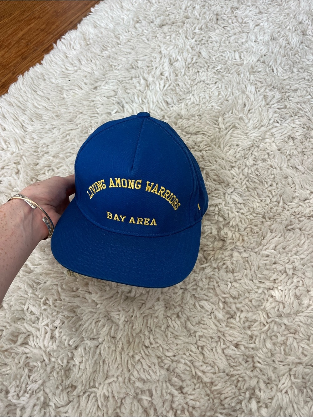 Living Among Warriors Bay Area Blue Cap